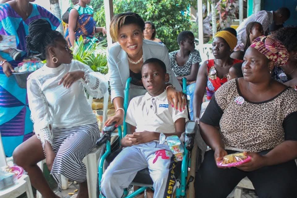 Soutien aux enfants atteints d'Infirmité Motrice Cérébrale (IMC), en partenariat avec l'ONG Amour d'Enfant, Cœur d'Enfant (Abidjan
